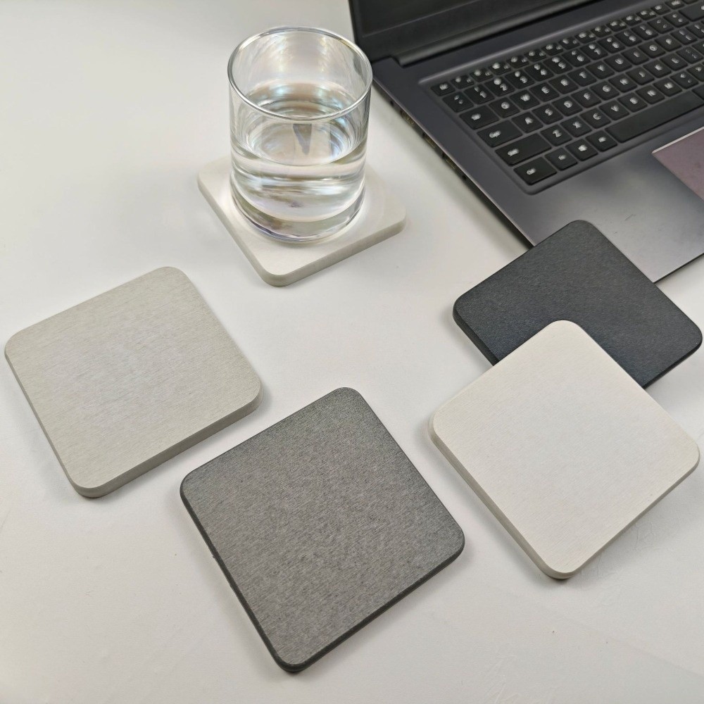 Marble Coaster Set - Nieuwe Sneldrogende Diatomeeënaarde Coaster Antislip Verdikte