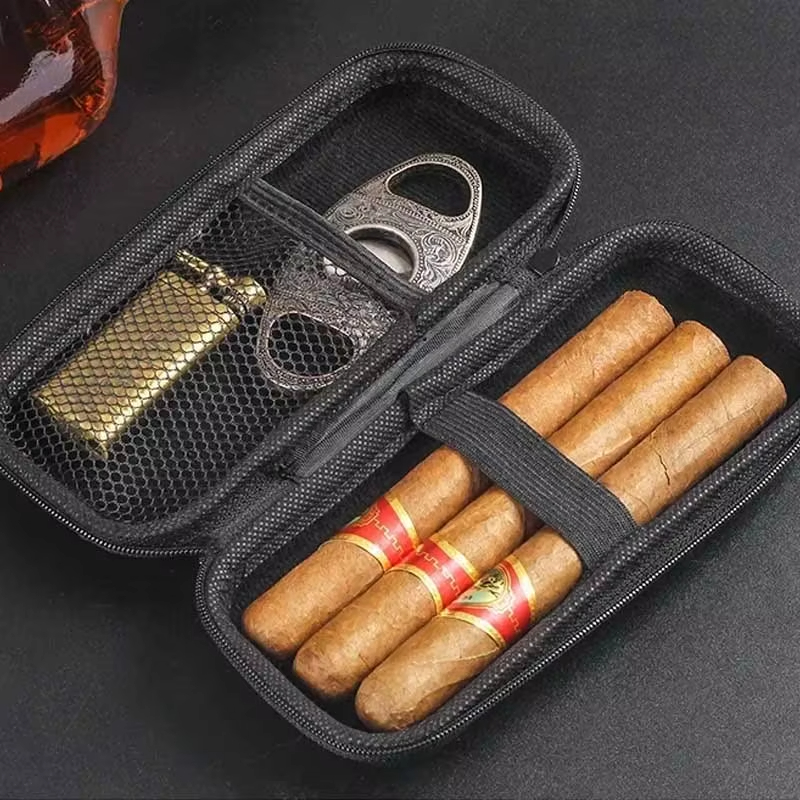 6-delige draagbare sigarenkoff - Premium Cigar Case recensie en prijs